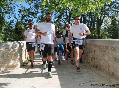 Trail Trophée de Joëlettes à Biot 12/05